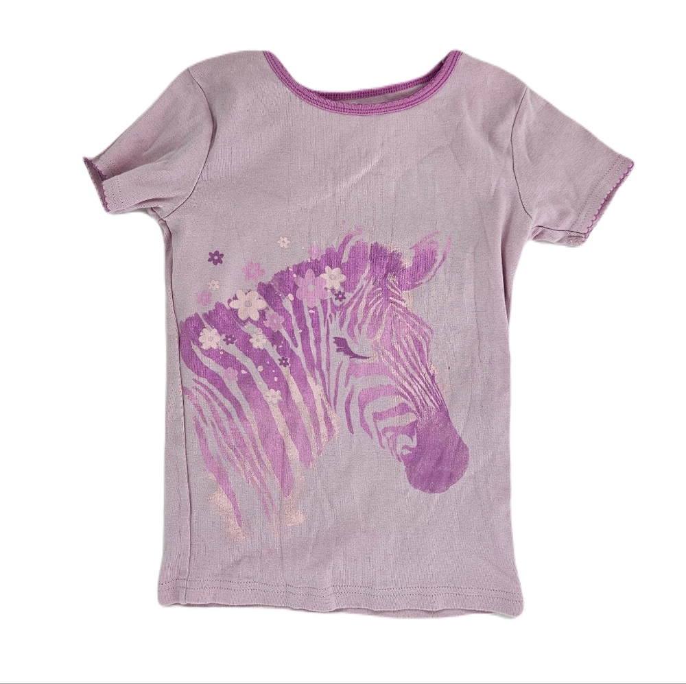 Carter's Purple Zebra Top Size 10